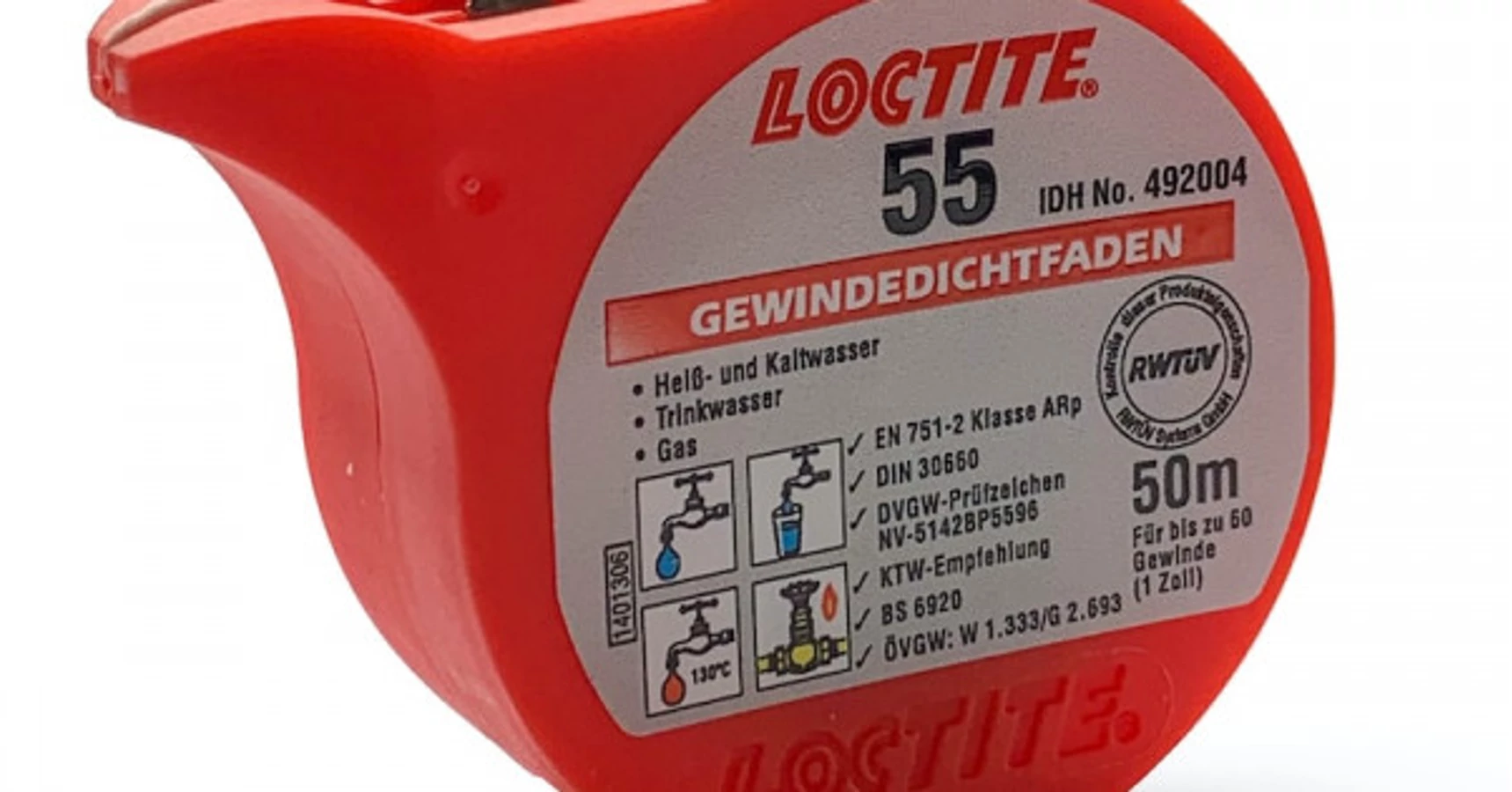 Gerker TÖMÍTŐ LOCTITE 55 50m - Barkács bolt - szerszám üzlet - webáruház