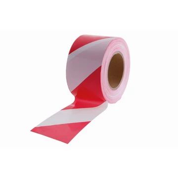 SZALAG PIROS-FEHÉR 80mm x 250m