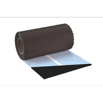 KÉMÉNYSZEGÉLY TEKERCSES 30cm*5m BARNA