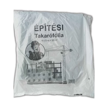 TAKARÓFÓLIA 4*5 ÉPÍTÉSI 5db./csomag