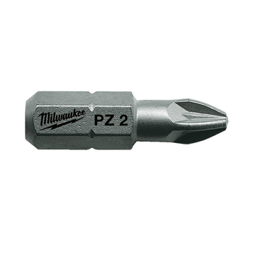 MILWAUKEE BIT PZ2 25mm 25db/csom