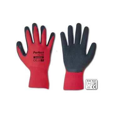 KESZTYŰ PERFECT GRIP RED LATEX 9