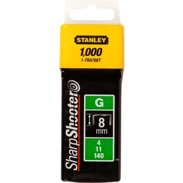 STANLEY TŰZŐKAPOCS G  8mm 1000db/doboz