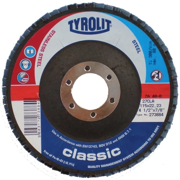 LAMELLÁS KORONG 115*22,2/80 TYR.