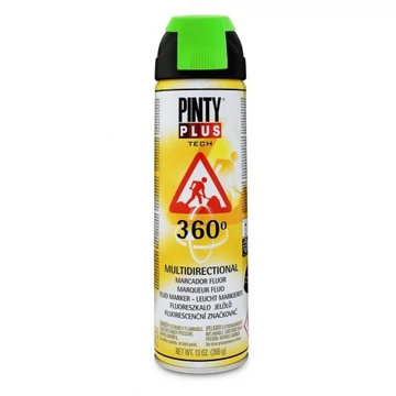 SPRAY PINTY PLUS TECH JELÖLŐ ZÖLD T136 500ml