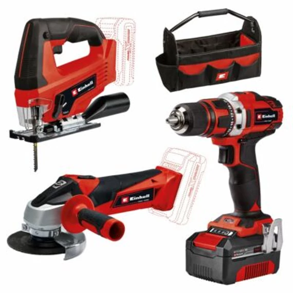 EINHELL SZERSZÁM AKKUS SZETT TE-TK 18/3 Li Kit