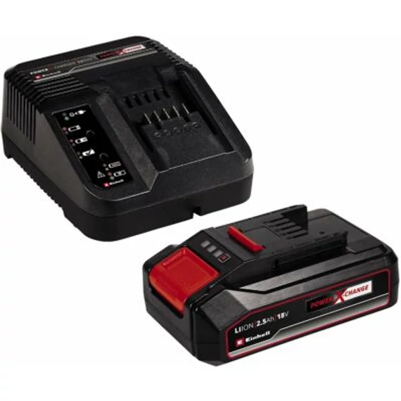 EINHELL AKKUMULÁTOR +TÖLTŐ 18V 2,5Ah