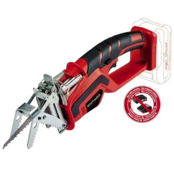 EINHELL AKKUMULÁTOROS KERTI FŰRÉSZ GE-GS 18 Li-Solo