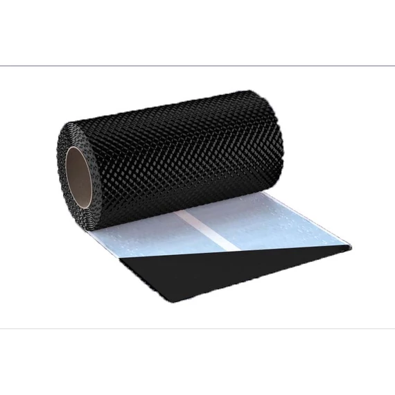 KÉMÉNYSZEGÉLY TEKERCSES 30cm*5m ANTRACIT