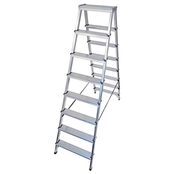 LÉTRA ALU 2*8 KÉT OLD. JÁRHATÓ