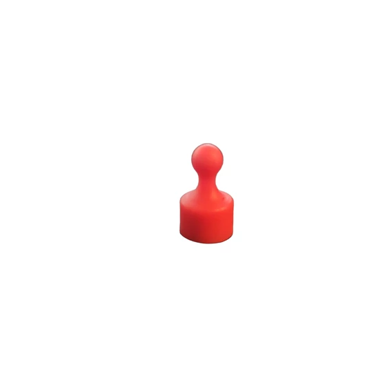 MÁGNES BÁBU D12x20 - PIROS