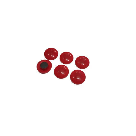 TÁBLAMÁGNES 6db/csomag PIROS