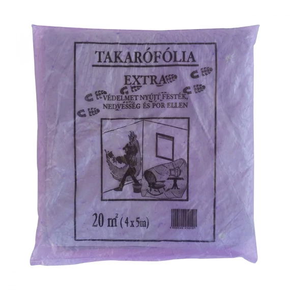 TAKARÓFÓLIA 4*5 LÉPÉSÁLLÓ 10db./csomag