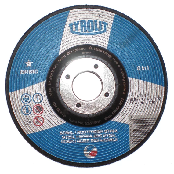 TISZTÍTÓ KORONG TYROLIT 230X6mm 10db/csom