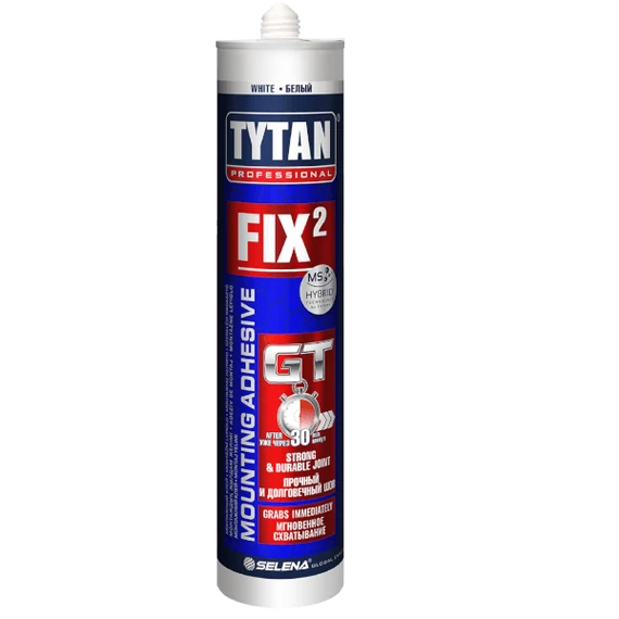 SZERELÉSI RAGASZTÓ FIX2 GT 290ml TYTAN