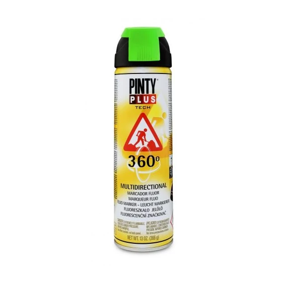 SPRAY PINTY PLUS TECH JELÖLŐ ZÖLD T136 500ml