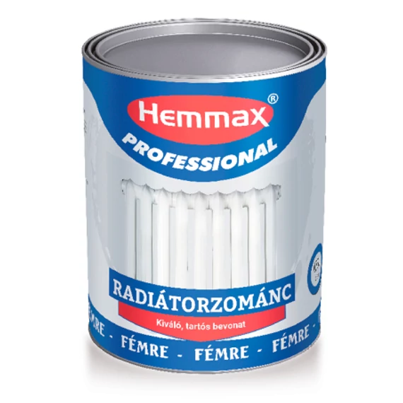 ZOMÁNCFESTÉK RADIÁTOR HEMMAX FEHÉR 0,75L