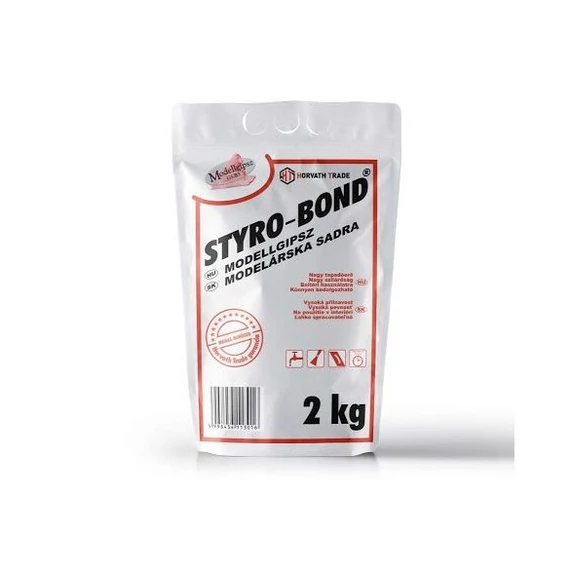 GIPSZ MODELLGIPSZ 2kg FÜLES sTYRO-BOND