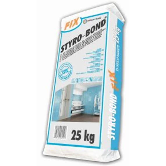 STYRO-BOND FIX CSEMPE-JÁRÓLAP RAGASZTÓ FAGYÁLLÓ 25kg