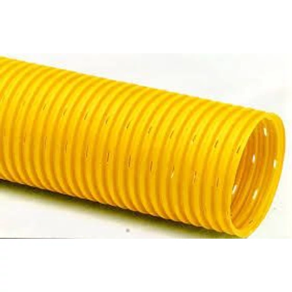 DRÉNCSŐ PERFORÁLT 100mm 100m/tek.